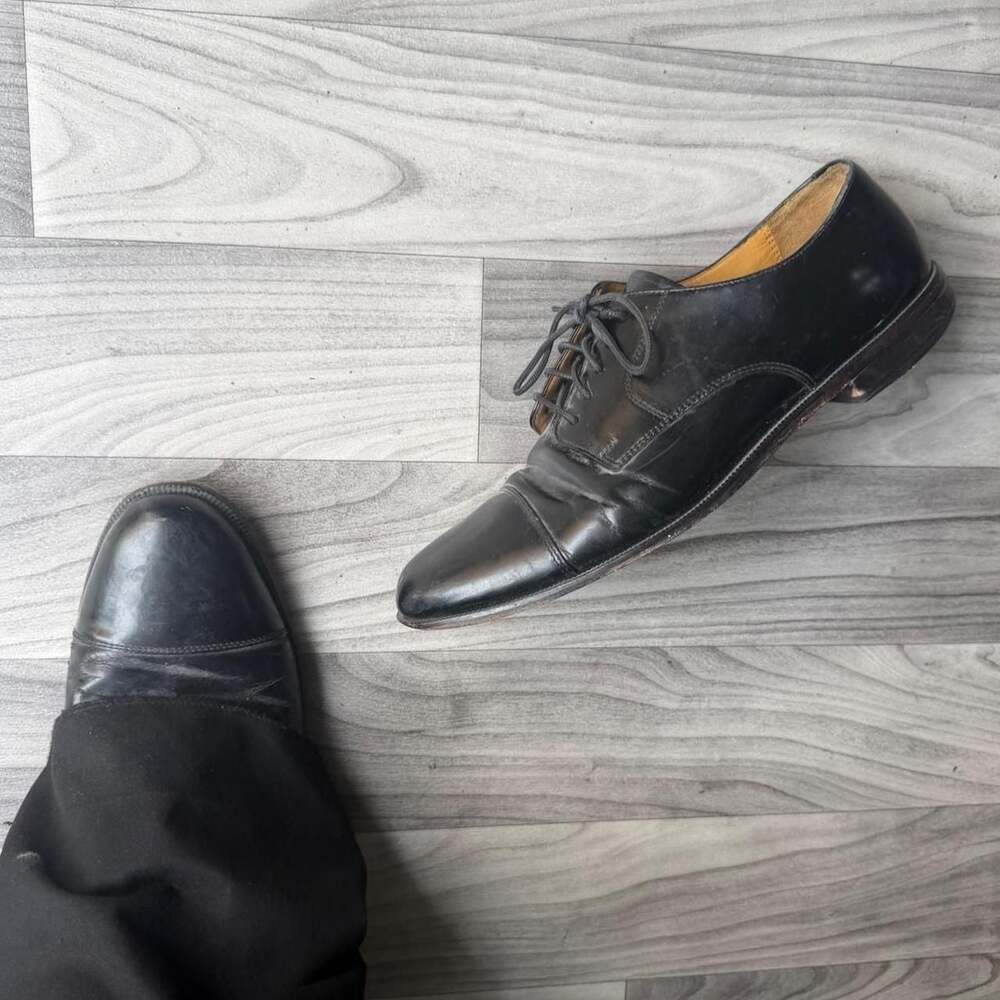 Cole Haan Cap Toe Leather Oxford Dress Shoes
